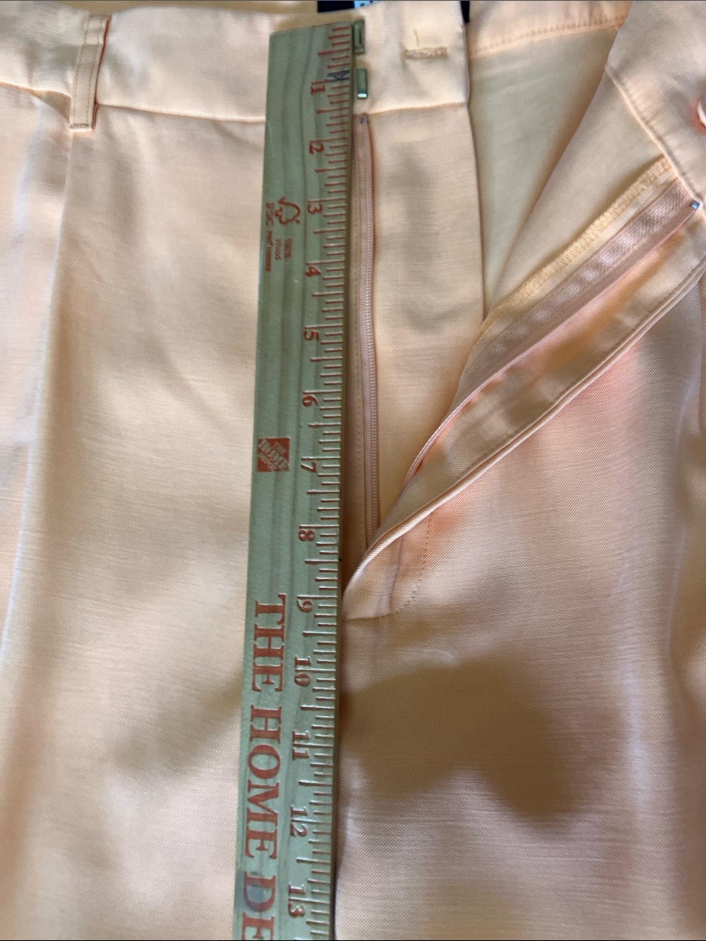 DKNY Wide Leg Cargo Pants in Bright Orange - Picture 8 of 13